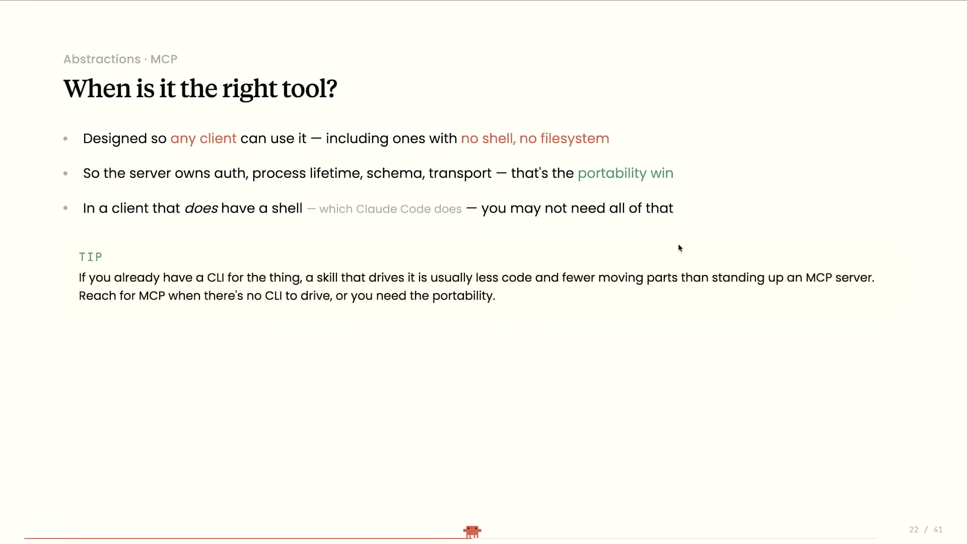 MCP: When is it the right tool?