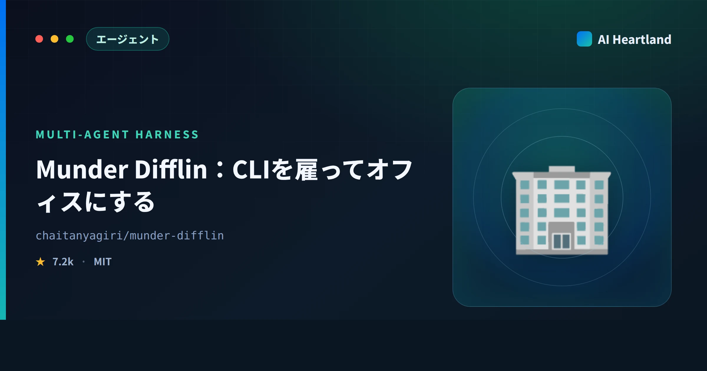 Munder Difflinとは｜Claude Code等12種のCLIを会社に見立てて束ねる無料ハーネスを実測