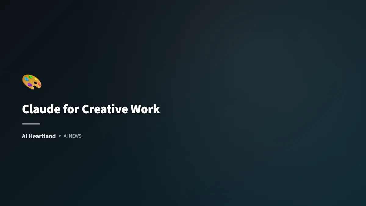 Claude for Creative Work徹底解説｜9つのMCPコネクタでBlender・Adobe・Ableton連携